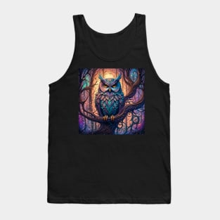 Mystical Owl Tank Top